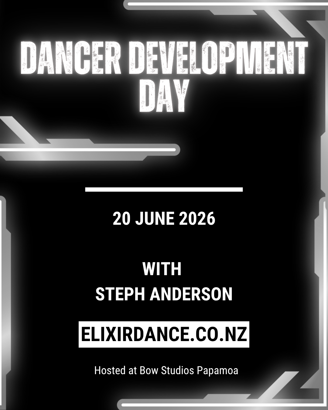 🔥 June 20 - Tauranga - DANCER DEVELOPMENT DAY  🔥