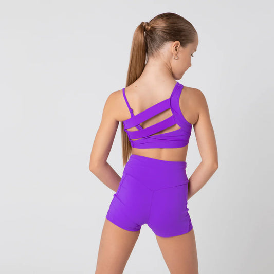 Tilly Crop - Purple